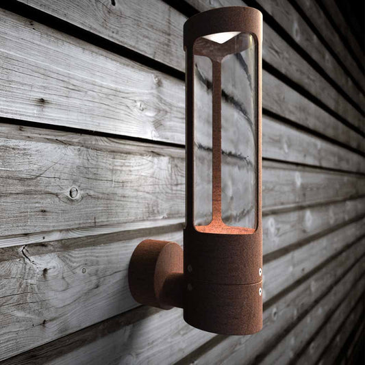 Helix Wall Light, Corten