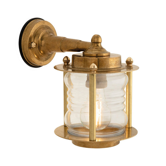 Solid Brass Nautical Wall Lamp Jude