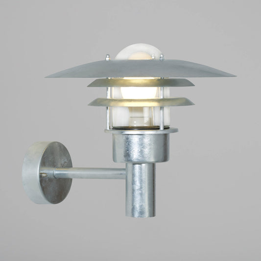 Lonstrup 32 Wall Light, Galvanised