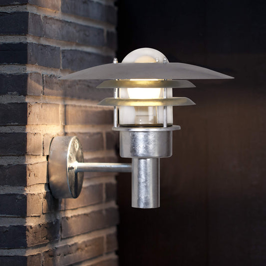 Lonstrup 32 Wall Light, Galvanised