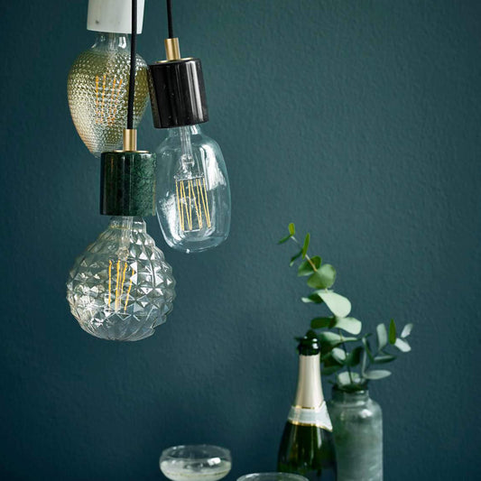 Siv White Marble Pendant Lamp