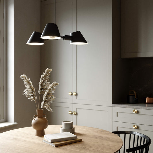 Stay 3 Pendant Lamp, Black