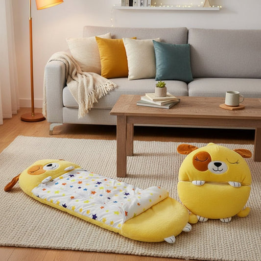 MAGICALCUDDLE – 2 in 1 Toy Sleeping Bag Cuddle for Kids