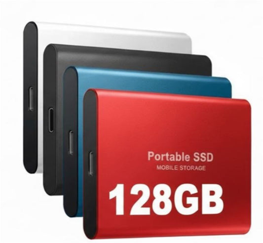 DataSprint External SSD 128GB – Fast USB-C Storage up to 1050 MB/s