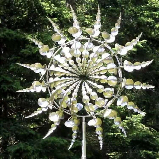 Metal Wind Spinner BowLift for Garden